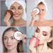8 Washable Slaughtering Pads - Reusable Microfiber Makeup Remover Sponges for Facial Cleaning - 11.5 cm 4 Colors (Black Brown Pink White) - Buy Online on GoSupps.com