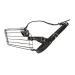 Dingo Mettal muzzle with plastic grille No.4a wire muzzle for dog training handicrafts Easy comfort adjustable leather straps collie 14016