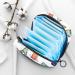 Colorful Watercolor Butterflies Menstruation Bag - Zippered Women's Napkin & Tampon Organizer for Girls - Buy Online on GoSupps.com