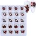 FEIlei 20Pcs Nail Jewelry Resin Nail Art Rhinestones Shiny Nail Crystals Diamond Gems - Buy Online on GoSupps.com
