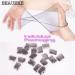 BEAUEXE Black Hairnets 30 PCS - Invisible Elastic Edge Mesh for Women - Perfect for Bun, Ballet, Kitchen, and Food Service - Buy Online on GoSupps.com