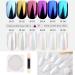 6 Colors White Pearl Chrome Nail Powder Kit | Holographic Mermaid Pigment for Stunning Nail Art - Iridescent & Pearlescent Effects - Buy Online on GoSupps.com
