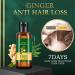 Ginger Huile de croissance des cheveux Ginger anti-chute 7 jours repousse 7 jours huile germ e au gingembre pour nourrir les racines des cheveux r pare les cheveux ab m s nourrit les racines des - Buy Online on GoSupps.com