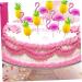 OFFSCH 19pcs Baking Decoration Insert Cake Topper Toppers Para Comida Cake Decor Topper Flamingo Cake Insert Decoration Fruit Cake Cupcake Three-dimensional Paper 3d Decorative Sign - Buy Online on GoSupps.com