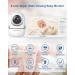 HelloBaby Portable Baby Monitor with Camera and Audio 6'' World First IPS Screen Baby Camera Monitor No WiFi 30-Hrs Battery ECO VOX 2 Way Talk With Night Vision Up To 1000ft Video - Buy Online on GoSupps.com