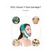 V Line Face Slimming Strap | Double Chin Reducer Chin Strap for Men and Women | Skin Tightening and Sagging Prevention (Pink) - Buy Online on GoSupps.com