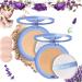 Matte Wet and Dry Powder GAGK Matte Perfection Pressed Powder Chilllab Lavender Matte Powder GAGK Lasting Waterproof Makeup Oil Control Powder for Oily Skin Loose Setting Powder Makeup(02+03)