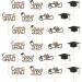 Wangduodu Graduation Cupcake Toppers - Graduation Cupcake Toppers | Grad Caps Food Appetizer Picks Cake Graduation Party Decorations Diploma Cupcake Picks for Cake Gold - Buy Online on GoSupps.com