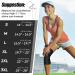 NEENCA Professional X-Large Black Knee Brace | Side Stabilizers | Compression Support | Mesh Weave Tech | Ultra-Soft Bandage | for Running, Workout, Hiking & All Sports - Buy Online on GoSupps.com