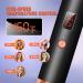 1.5" Thermal Brush with LCD Display - Up to 410 F Curling Iron | Double PTC Ceramic Ionic Volumizing Comb | Travel-Friendly 110-240V | Black - Buy Online on GoSupps.com