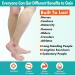MGANG Calf Compression Sleeve (2 Pairs) for Pain Relief, Swelling, Maternity, Varicose Veins - 20-30mmHg Leg Compression Socks for Edema, Shin Splint - Unisex Nursing & Travel Wear - Beige L/XL (2 Pair) - Buy Online on GoSupps.com