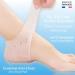 Buy Silicone Heel Protection - Anti-Bubble Socks & Moisturizing Sleeves for Heel Pain Relief | Unisex SeBS Gel Quality - Buy Online on GoSupps.com