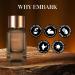 EMBARK OUD Wood Perfume For Unisex | 100ml Premium Oud Liquid Perfume | Long Lasting Fragrance - Buy Online on GoSupps.com