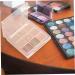 PLAFOPE 2pcs Highlighters Blush Eyeshadow Storage Case Pallet Lipstick Cases Magnetic Travel Empty Bracket - Buy Online on GoSupps.com