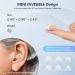 Rechargeable Hearing Aids for Seniors with Noise Cancelling - EARRCK Nano Amplifier with Volume Control and Charging Case (Beige) - Buy Online on GoSupps.com