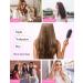 Hot Air Brush Hair Dryer Straightener Volumizer - One-Step Styler for Women - 60MM Oval Barrel Z Pink - Buy Online on GoSupps.com