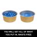 Bluezoo Mini Wax Melting Bowl for Brazilian Hard Wax Beads - Pack of 20 Large Pellets - Buy Online on GoSupps.com