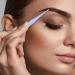 2 Piece Tweezers Stainless Steel Eyebrow Tweezers Anti-Static Sharp Lash Tweezers Classic Tweezer Straight and Curved Tip Tweezer Set for Craft Makeup Tools - Buy Online on GoSupps.com