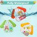 Lictin Waterproof Long Sleeve Baby Bibs 3pcs - Unisex EVA Bandana Drool Bibs for Infant and Toddler 6 Months to 3 Years - Multicolor - Buy Online on GoSupps.com