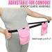 Quick Dry Mastectomy Drain Holder Pouch with Shower Bag - Post Surgery JP Drains Management & Bulb Storage - Pink - Buy Online on GoSupps.com