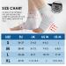 4 Pairs Neuropathy Plantar Fasciitis Foot Compression Socks XL White - Support for Men & Women, Sports Recovery, Arch Support, Anti-Slip, Breathable, Pain Relief | Cheap4UK - Buy Online on GoSupps.com