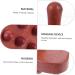 Durable Wooden Particle Massager for Body & Spine | Practical Gua Sha Board | 1pc Massage Roller - Buy Online on GoSupps.com