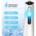 Portable Water Dental Flosser - Cordless Oral Irrigator with 4 Pressure Modes 300ML Tank IPX7 Waterproof 6 Jet Tips & Storage Bag for Braces & Gums - Ideal for International Shipping - Buy Online on GoSupps.com