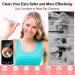 Ear Wax Removal Ear Cleaner with 1080P HD Camera with 6 LED Lights/IP67 Waterproof Lens/8 Traditional Tools Ear Wax Removal Kit Rechargeable Ear Cleaning kit for iOS Android Tablet (Pink10) - Buy Online on GoSupps.com