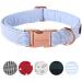 Unique style paws dog collar collar adjustable collars or dog cans for dogs and cats small medium -sized large XL blue stripes