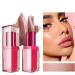  Obesntln Glitter Lipstick Red - Glitter Lip Gloss Makeup Lipstick Glitter Lipstick | Moisturizing Lip Balm Long-Lasting Lipstick Waterproof Cosmetics Long - Buy Online on GoSupps.com