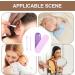 Silicone Cotton Swabs - Reusable Q-Tips for Gentle Cleaning | BPA-Free Washable Mini Swabs in Purple for Kids & Adults - Buy Online on GoSupps.com