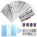 FingerAngel 16Pcs pcs Nail Stamping Kit Stamping Plates Tool Leaves Flowers Animal Image Stamp Templates Stamping Kit Nail Stamper Set with 2 Stamper + 2 Scraper + 1 Nail Plate Storage Bag V17-32 A-Nail Stamping Plates V17-32