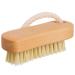 Redecker Tampico Fiber Nail Brush with Waxed Beechwood Handle, 4-1/4-Inches