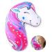 Basumee Seat Belt Covers for Kids Seat Belt Pads Unicorn Seatbelt Pillow Car Seat Head Support for Child Kids Toddlers Baby Red