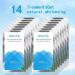Kingheroes Sensitive Teeth Whitening Strips - Reduced Sensitivity Dental Whitening Kit - Pack of 28 Strips (14 Treatments) - Buy Online on GoSupps.com
