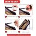 12 Pairs High Heel Caps - Protectors in 6 Sizes | Black & Clear Heel Covers for Outdoor Events & Weddings - Buy Online on GoSupps.com