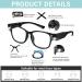 Buy LED Magnifying Glasses with Light - Blue Light Blocking Reading Glasses for Men & Women | Nighttime Readers +3.50 - Buy Online on GoSupps.com