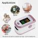 Pulse Oximeter Fingertip Blood Oxygen Monitor - Portable LED Oximeter (Rose Gold) - Accurate Blood Oxygen Saturation & Heartbeat Measurement - Buy Online on GoSupps.com