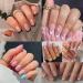Short White French Tip False Nails - 24PCS with Glue | Square Press On Nails for Women - Buy Online on GoSupps.com