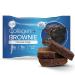 321glo Collagen Protein Brownie | Gluten Free, Low Sugar | Keto Snack 16g Protein, 6g Collagen | 12 Pack (Chocolate Fudge)