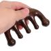Minkissy Handheld Wooden Hair Comb - Wide Tooth Comb for Curls & Smooth Hair (10.50x5.50x2.00cm) - International Shipping Available - Buy Online on GoSupps.com
