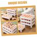 DOITOOL Egg Storage Box Refrigerator Egg Holder Egg Storage Tray Egg Tray Household re-usable - Buy Online on GoSupps.com