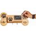 Emotiset Wooden Wall Hangers with 6 Hooks Customizable Dog & Pet Accessory Organizer with Chalkboard & Marker | Ideal for Animal Lovers - Buy Online on GoSupps.com