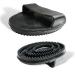 Rubber seals for college cleaning and massage - brush string with rubber bastard ideal for horses dogs cats for health and well -being (1x adults)