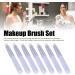 Lip Brush Multipurpose 7 Pieces Precise Coverage Concealer Makeup Brush Round Head for Travel - Buy Online on GoSupps.com