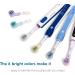 Seplouis Toothbrush Head Covers - 6-Pack Multicolor for Oral-B & IO Electric Toothbrush Heads | International Shipping Available - Buy Online on GoSupps.com