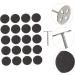 minkissy 4 Sets Nail Polishing Sheets Manicure Disc Bit Sandpaper Metal Shaft Foot File Sandpaper Disc Nail Drill Bits Pedicure Sanding Disc Sole of Foot Grinding Pad Stainless Steel - Buy Online on GoSupps.com