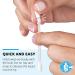Dr. Piercing Aftercare Sensitive Skin Swabs - Natural Saline-Based Solution for Piercing Wounds - 36 Swabs with Storage Case - Buy Online on GoSupps.com
