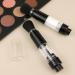 Refillable Powder Brush 2-in-1 Retractable Makeup Brush with Refillable Loose Powder Bottle Manual Press Automatic Makeup Brushes for Color Highlight Contour Blush Powder - Buy Online on GoSupps.com