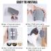 Cat Self Groomer with Catnip Pouch 4 Pack - Grooming Brush & Massage Comb for Cats - Kitten & Puppy Tool - Buy Online on GoSupps.com